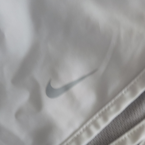Nike Women's Star Patterned White Athletic Shorts - Picture 3 of 5
